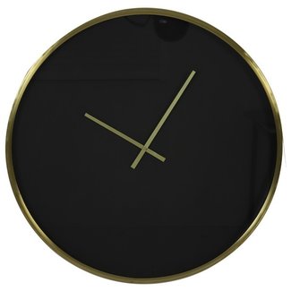 Light en Living Klok Ø41 cm SEPONI zwart-goud