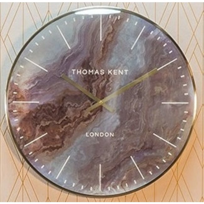 Thomas Kent Klok Oyster Amber/ Goud -  Ø55 cm