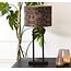 Light en Living Lampvoet 20x10x41 cm SHIVA mat zwart