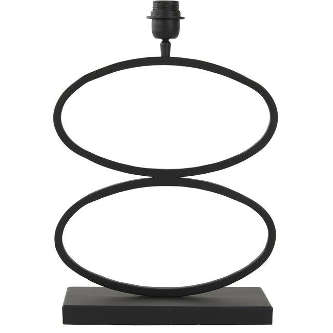 Light en Living Lampvoet STELIUS mat  zwart - 2 afmetingen