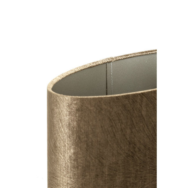 Light en Living Kap ovaal recht smal 45-21-22 cm LUBIS  bruin