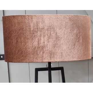Light en Living Kap ovaal recht smal 45-21-22 cm LUBIS  bruin