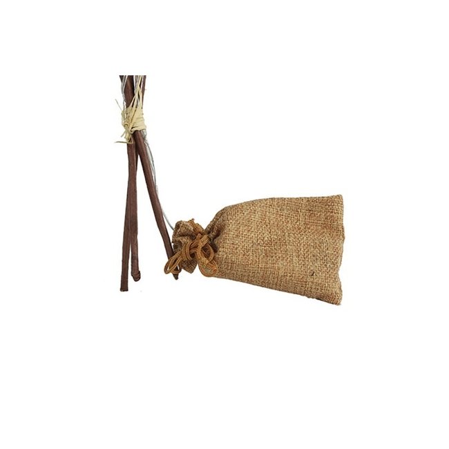 Countryfield Astilbe boeket met LED verlichting lichtbruin