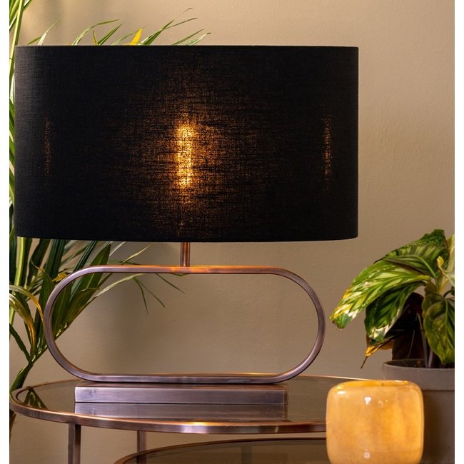 Light en Living Lampvoet JAMIRO antiek  koper - 2 maten