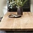 Eettafels met live edge rand