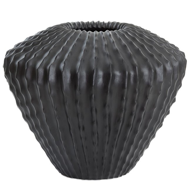 Light en Living Vaas CACTI mat zwart - Diverse afmetingen
