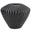 Light en Living Vaas CACTI mat zwart - Diverse afmetingen