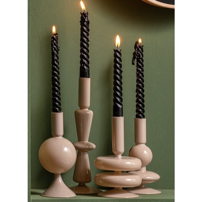 Present Time Kandelaar Sparkle Tall zandbruin