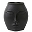 Light en Living Vaas 25x15x27 cm FACE mat zwart