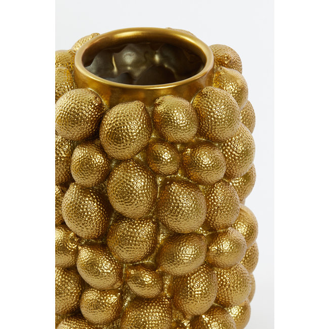 Light en Living Vaas deco Ø31x41 cm LEMON antiek  brons
