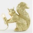 Light en Living Tafellamp E14 22,5x25 cm SQUIRREL goud