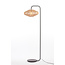 Light en Living Vloerlamp Ø43x164 cm LYRA naturel+mat  zwart