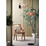 Light en Living Vloerlamp Ø43x164 cm LYRA naturel+mat  zwart