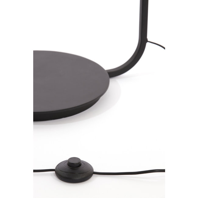 Light en Living Vloerlamp Ø43x164 cm LYRA naturel+mat  zwart