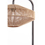 Light en Living Vloerlamp Ø43x164 cm LYRA naturel+mat  zwart