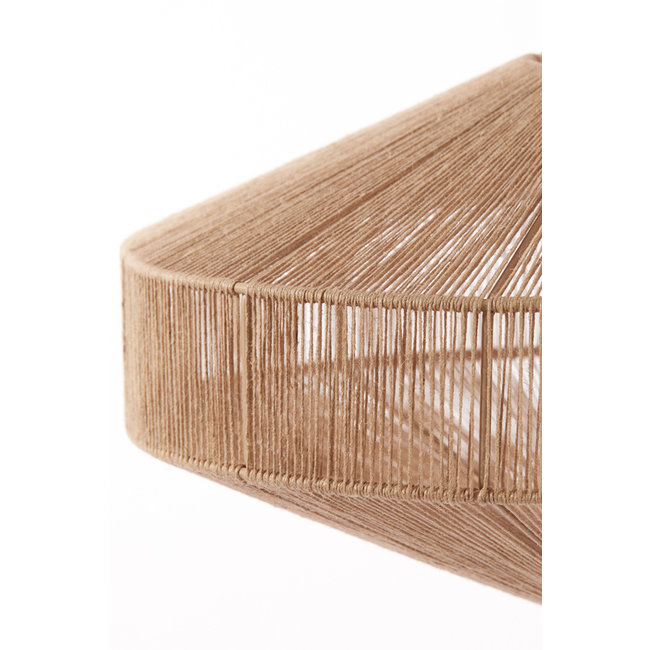 Light en Living Vloerlamp Ø43x164 cm LYRA naturel+mat  zwart