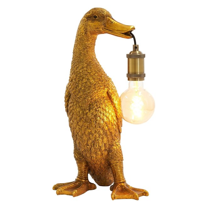 Light en Living Tafellamp 23,5x23x48,5 cm DUCK antiek  brons