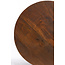 Light en Living Bijzettafel Ø40x50 cm LARUS mango  hout bruin