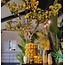 Light en Living Vaas deco LEMON geel - 33 cm hoog