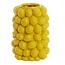 Light en Living Vaas deco LEMON geel - 33 cm hoog