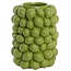 Light en Living Vaas deco LEMON groen - 41 cm hoog
