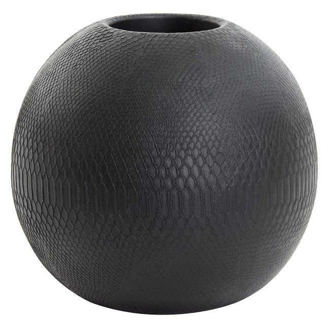 Light en Living Vaas deco Ø30x27,5 cm SKELD zwart