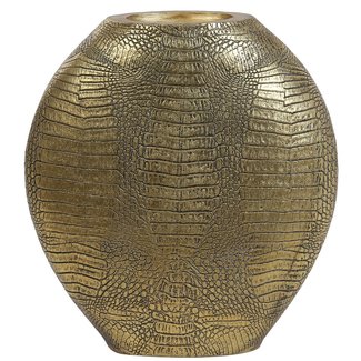 Light en Living Vaas deco 29,5x8x31,5 cm SKELD antiek  brons