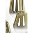 Light en Living Hanglamp 7L 100x35x69 cm MAEVE glas  goud-helder+goud