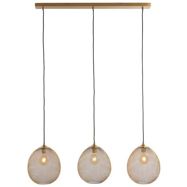 Light en Living Hanglamp 3L 104x30x34 cm MOROC  goud
