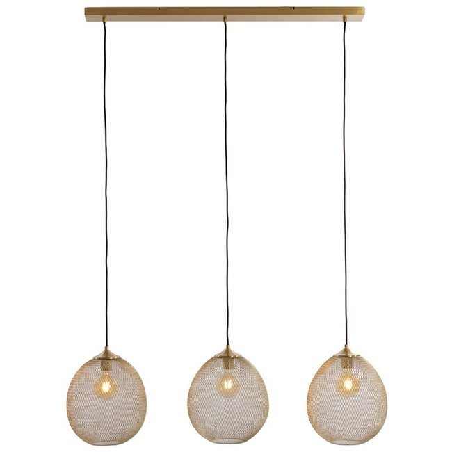 Light & Living Hanglamp 3L 104x30x34 cm MOROC  goud