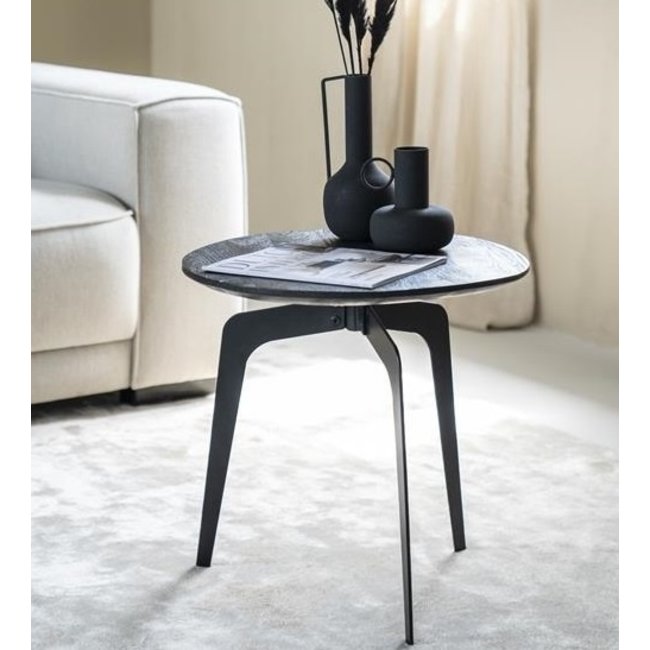 By Boo Side table Kenji - black