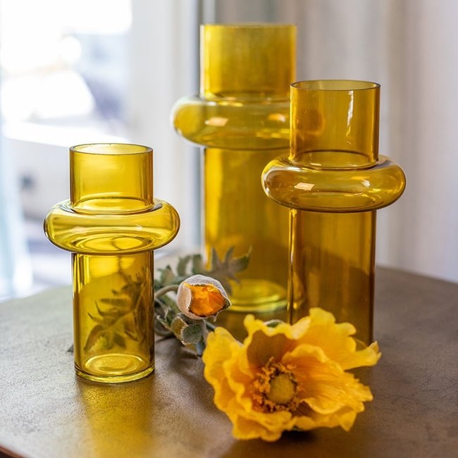 Countryfield Kunsttak Papaver Jodie geel