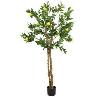 Countryfield Kunstplant Limon groen citroen 170 cm hoog