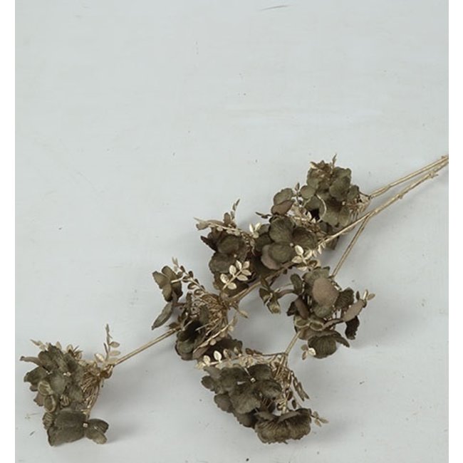 Countryfield Kunsttak Hydrangea bruin