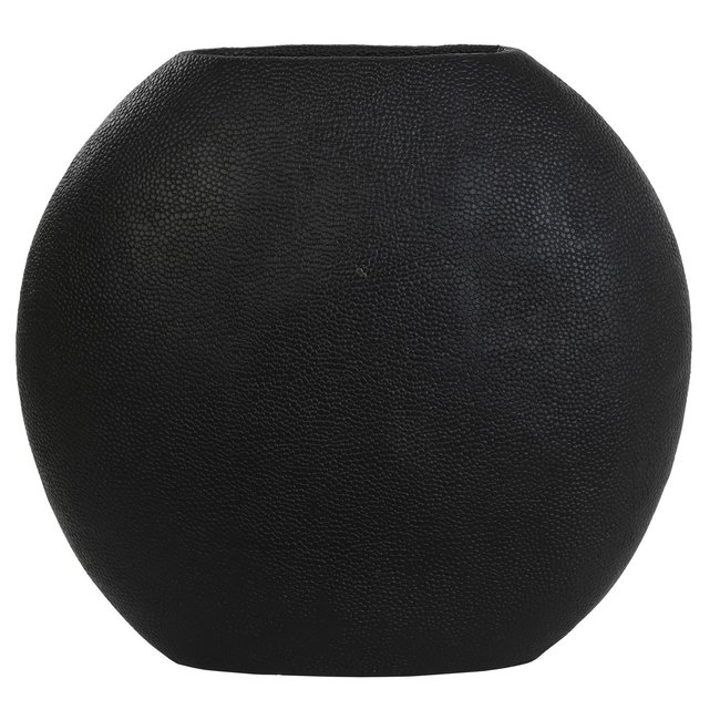 Light en Living Vaas deco RAYSKIN mat zwart - 49,5x20x45 cm