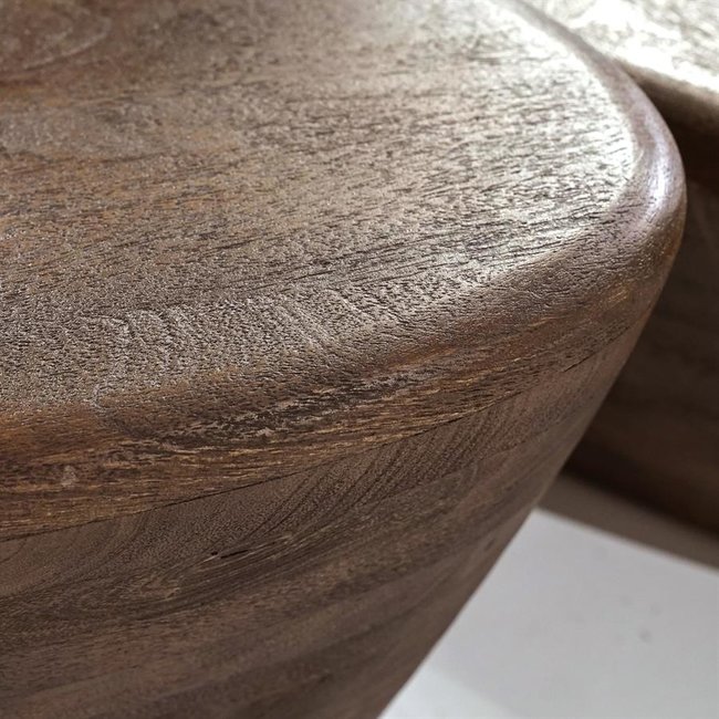 Eleonora Salontafel Mila 70x53x35 - bruin