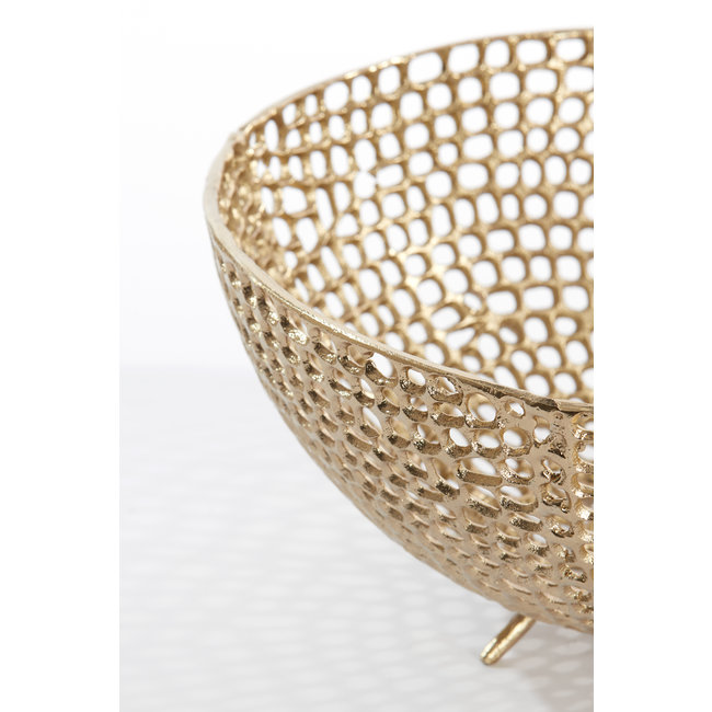 Light en Living Schaal Ø38x16 cm MURCIA antiek goud