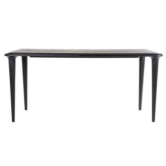 Eleonora Eettafel Jiska 160x90 - zwart mango