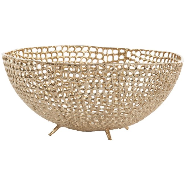 Light en Living Schaal Ø38x16 cm MURCIA antiek goud