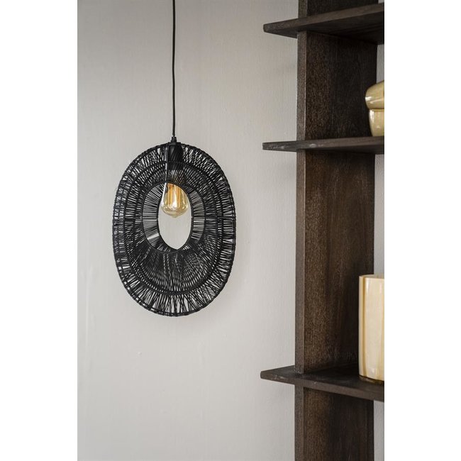 By Boo Hanglamp Ovo 1 - zwart