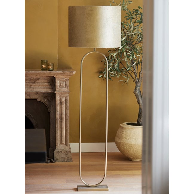 Light & Living Vloerlamp 30x15x142 cm JAMIRI licht  goud