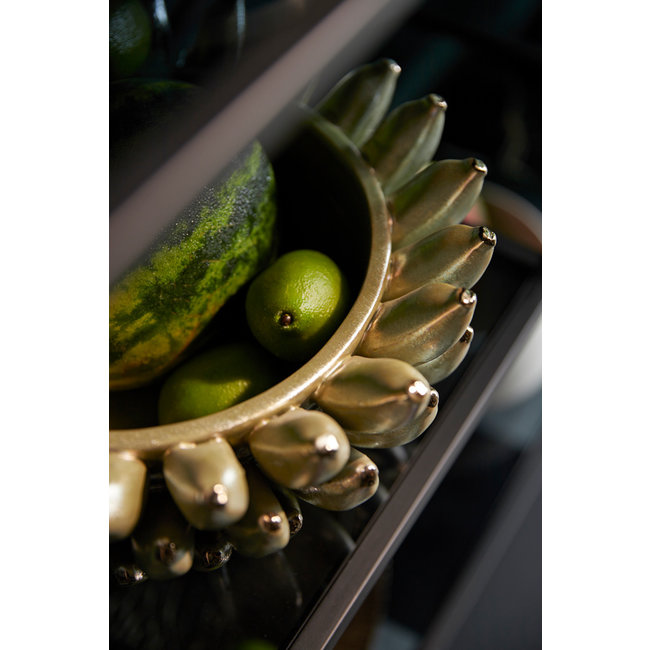 Light en Living Schaal Ø34x15 cm ZITA keramiek groen  parelmoer