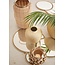 Light en Living Plateau DALENA glas goud - 2 maten