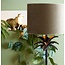 Light en Living Lampenkap cilinder VANDY olive 30-30-21 cm