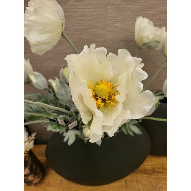 Countryfield Kunsttak Papaver Jodie wit