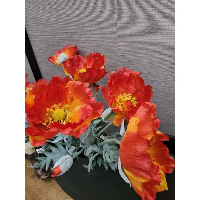 Countryfield Kunsttak Papaver Jodie oranje