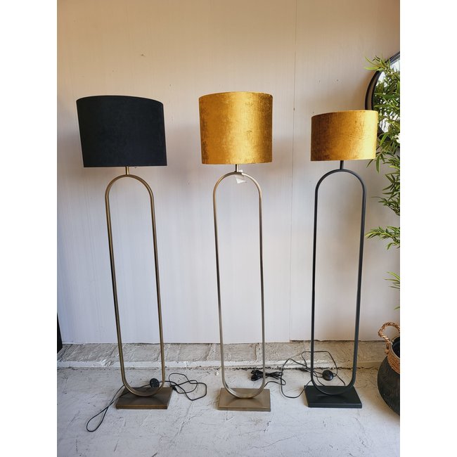 Light en Living Vloerlamp 30x15x142 cm JAMIRI licht  goud