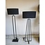 Light en Living Vloerlamp 30x15x141 cm SHIVA mat zwart