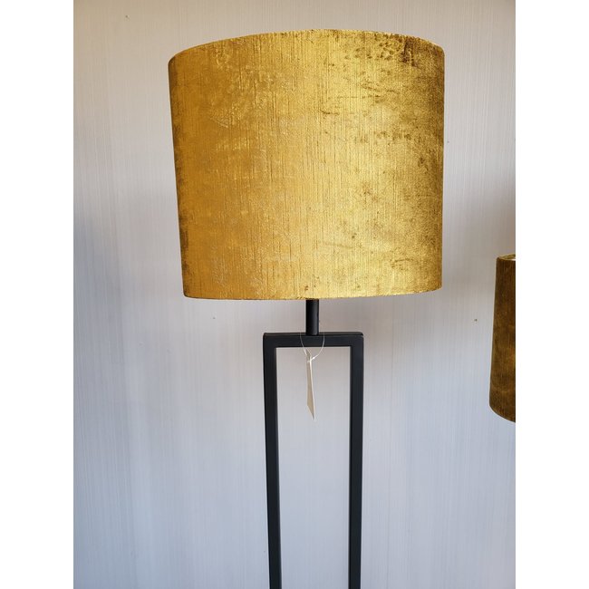 Light en Living Vloerlamp 30x15x141 cm SHIVA mat zwart