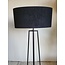 Light & Living Vloerlamp 25x25x130 cm MILEY mat zwart